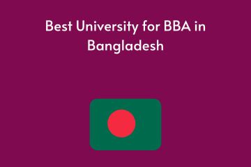 Best University for BBA in Bangladesh
