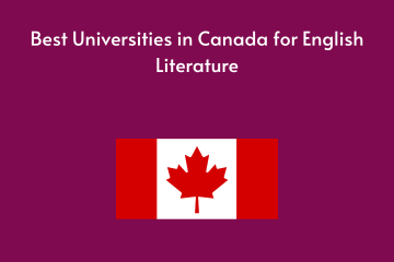 Best Universities in Canada for English Literature