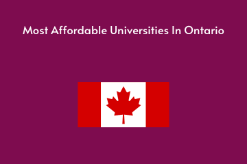 Most Affordable Universities in Canada